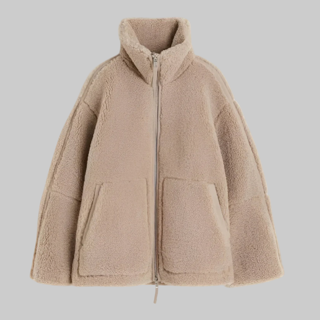 Soft warm casual winter jacket for women | Anastasia -1