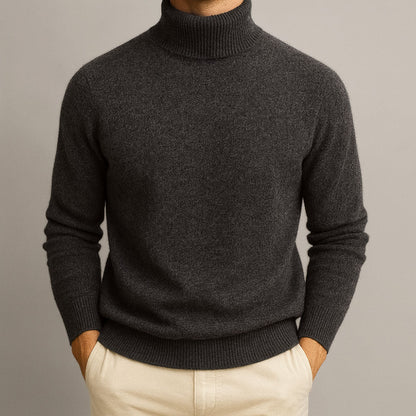 Classic Turtleneck Knit Sweater Cozy For Men | Rohan