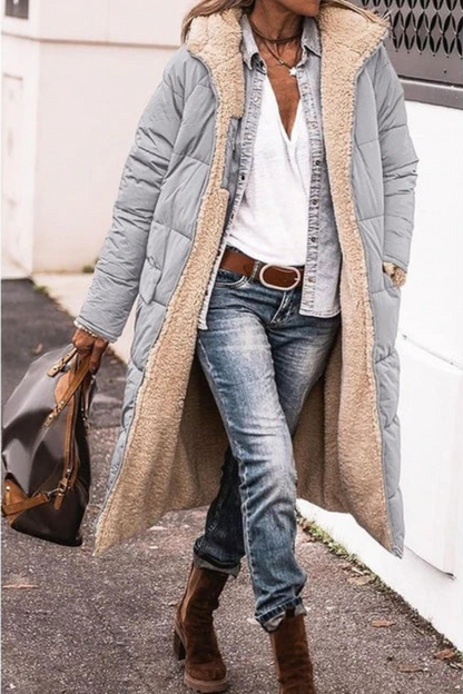Elegant Reversible Long Coat Stylish For Women | Elvie