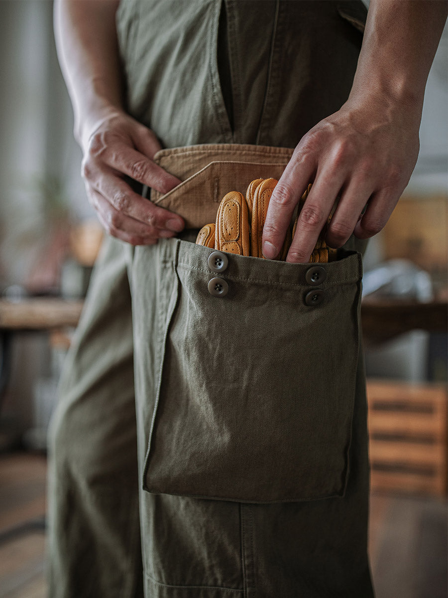 Heritage Utility Trousers with Reinforced Details Versatile for Men | Owen