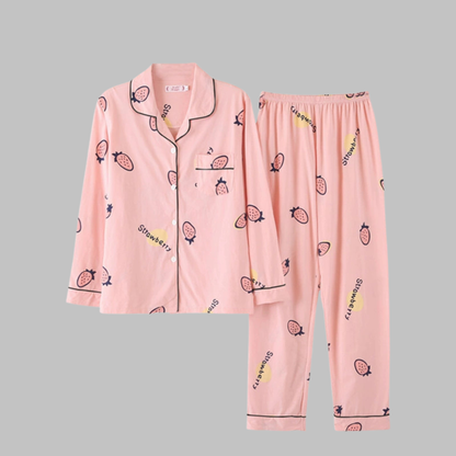 Cozy Long Sleeve Top And Trousers Lounge Set Stylish For Women | Serelune