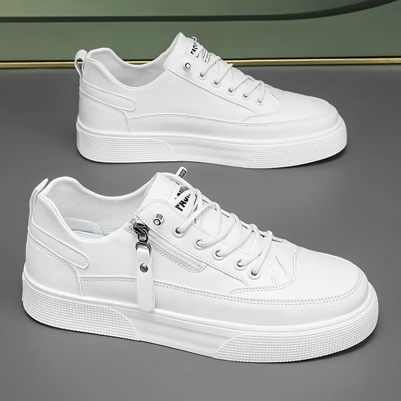 Classic everyday leather casual trainers for men | Stratford -11