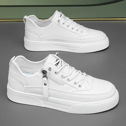 Classic everyday leather casual trainers for men | Stratford -11