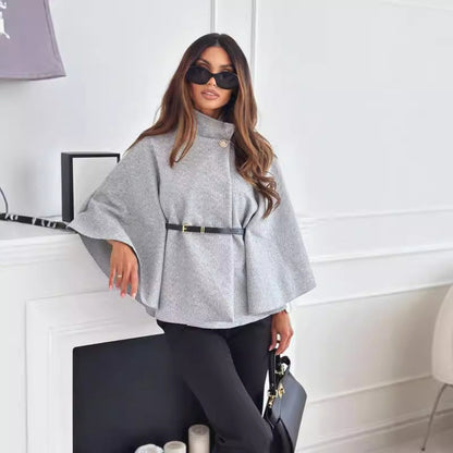 Chic belted butterfly casual jacket for women | Lea -3