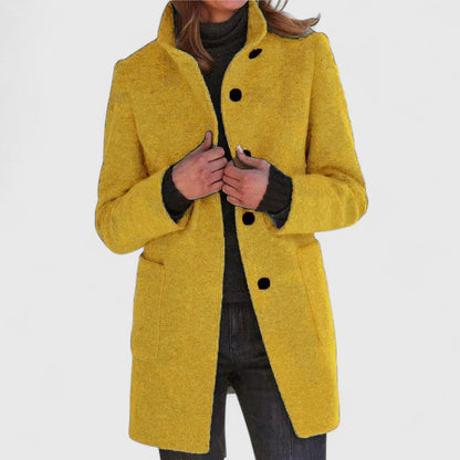 Classic Mid Length Coat Stylish For Women | Ardelia