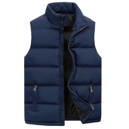 Lightweight insulated zip stand-collar gilet for men | Orion - 4