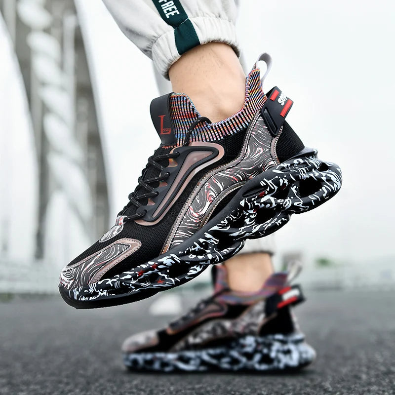 Bold street-style casual trainers for men | Rebel - 4