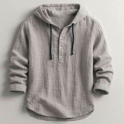 Lightweight Hooded Shirt Classic For Men | Caelum