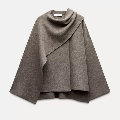 Elegant classic wool winter coat for women | Emma - 7