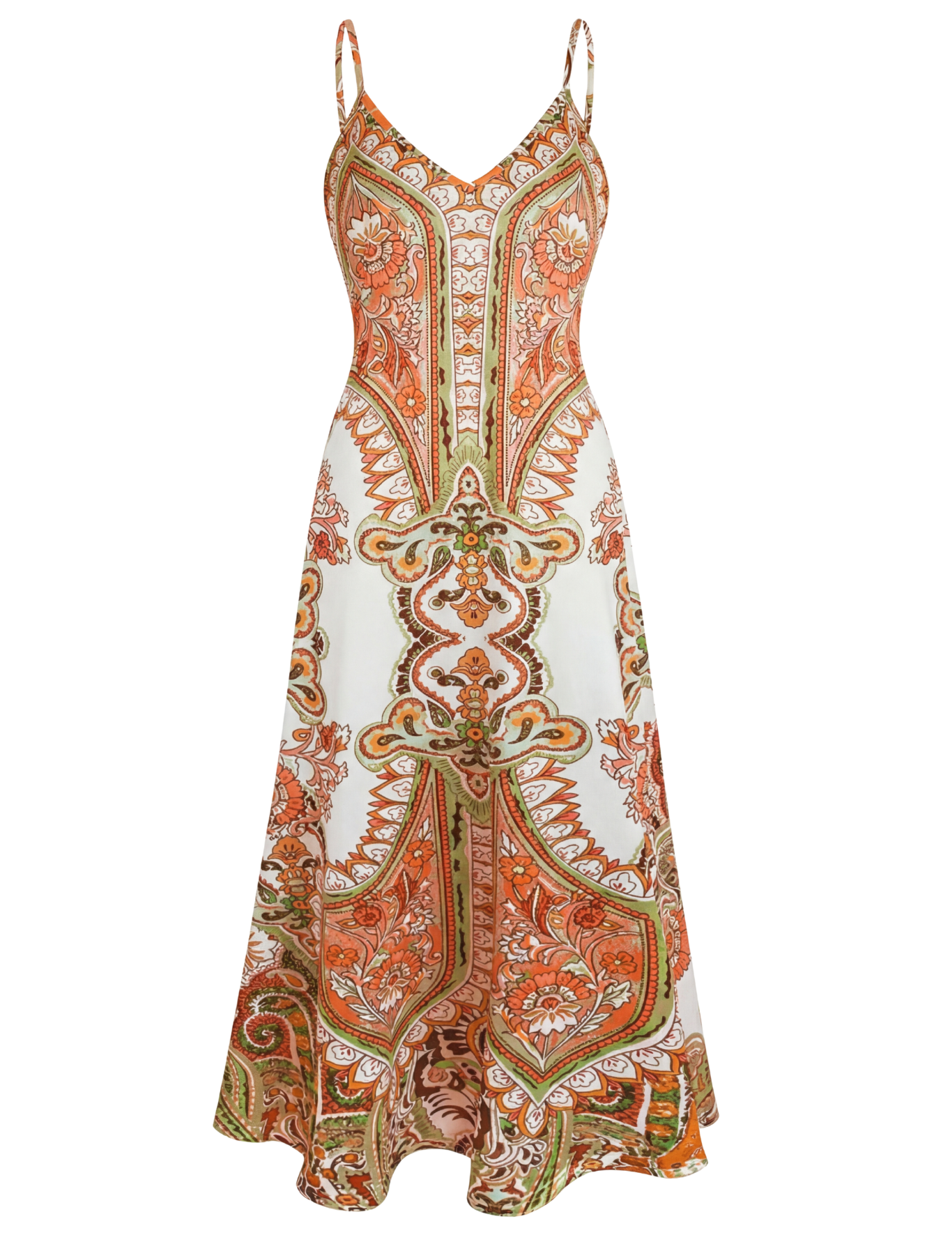 Boho Floral Print Sleeveless Dress Chic For Women | Maravelle