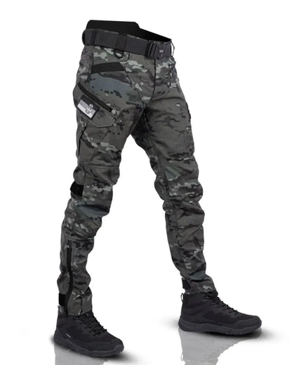 Comfortable utility cargo trousers for men | Rildex -4