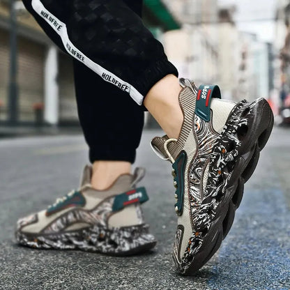 Bold street-style casual trainers for men | Rebel - 7