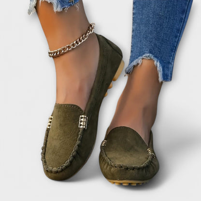 Elegant comfort slip-on moccasin for women | Bianca -12