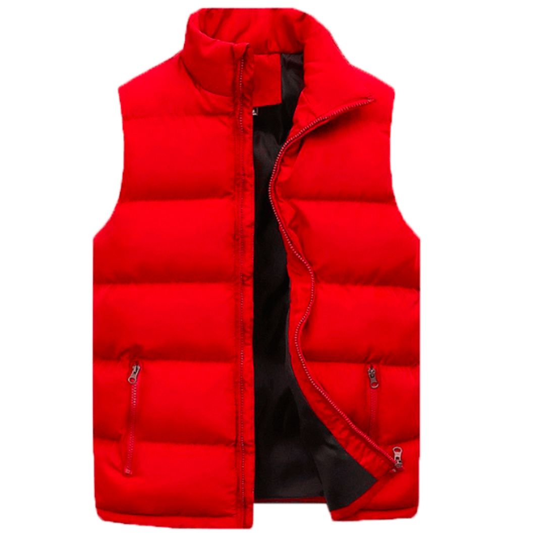 Lightweight insulated zip stand-collar gilet for men | Orion - 5