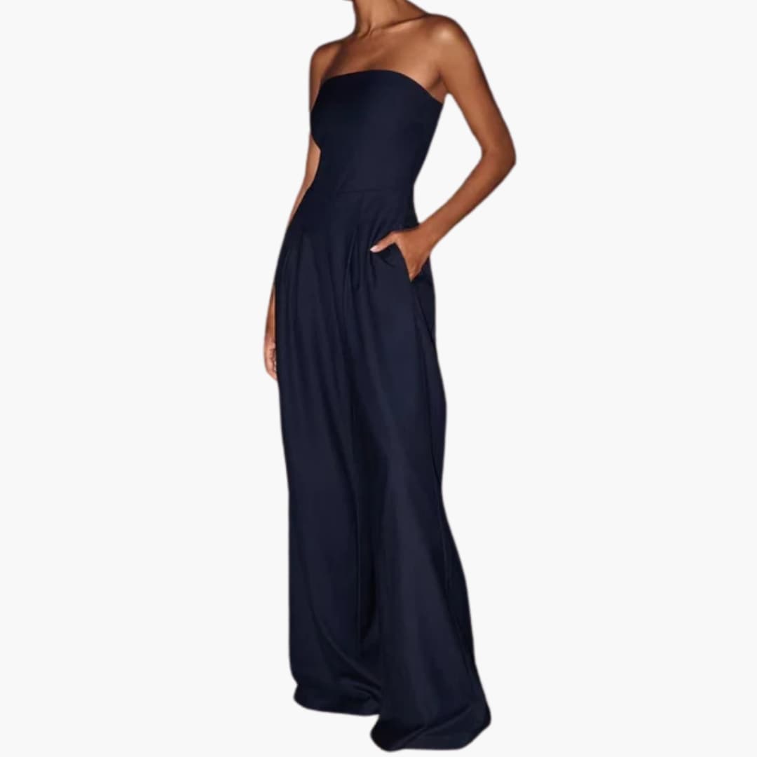 Relaxed everyday casual jumpsuit for women | Abigail -3