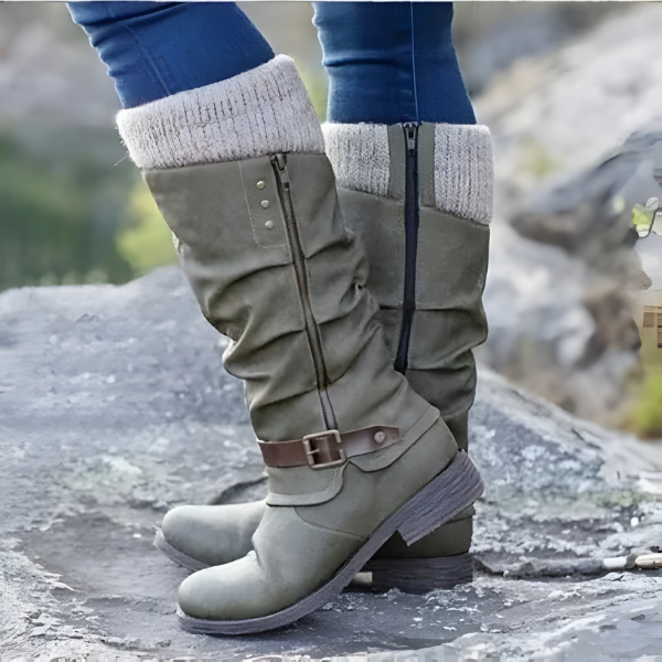 Classic orthopedic everyday ankle boots for women | Kaia -5