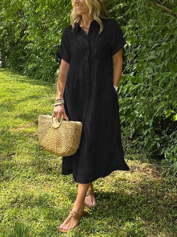 Classic everyday elegant maxi dress for women | Ruby -8