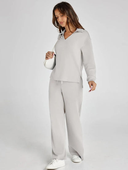 Cozy Minimalist Two Piece Set Stylish For Women | Mirelena
