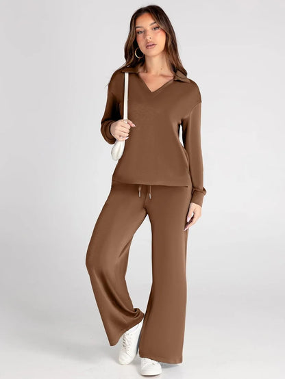 Cozy Minimalist Two Piece Set Stylish For Women | Mirelena