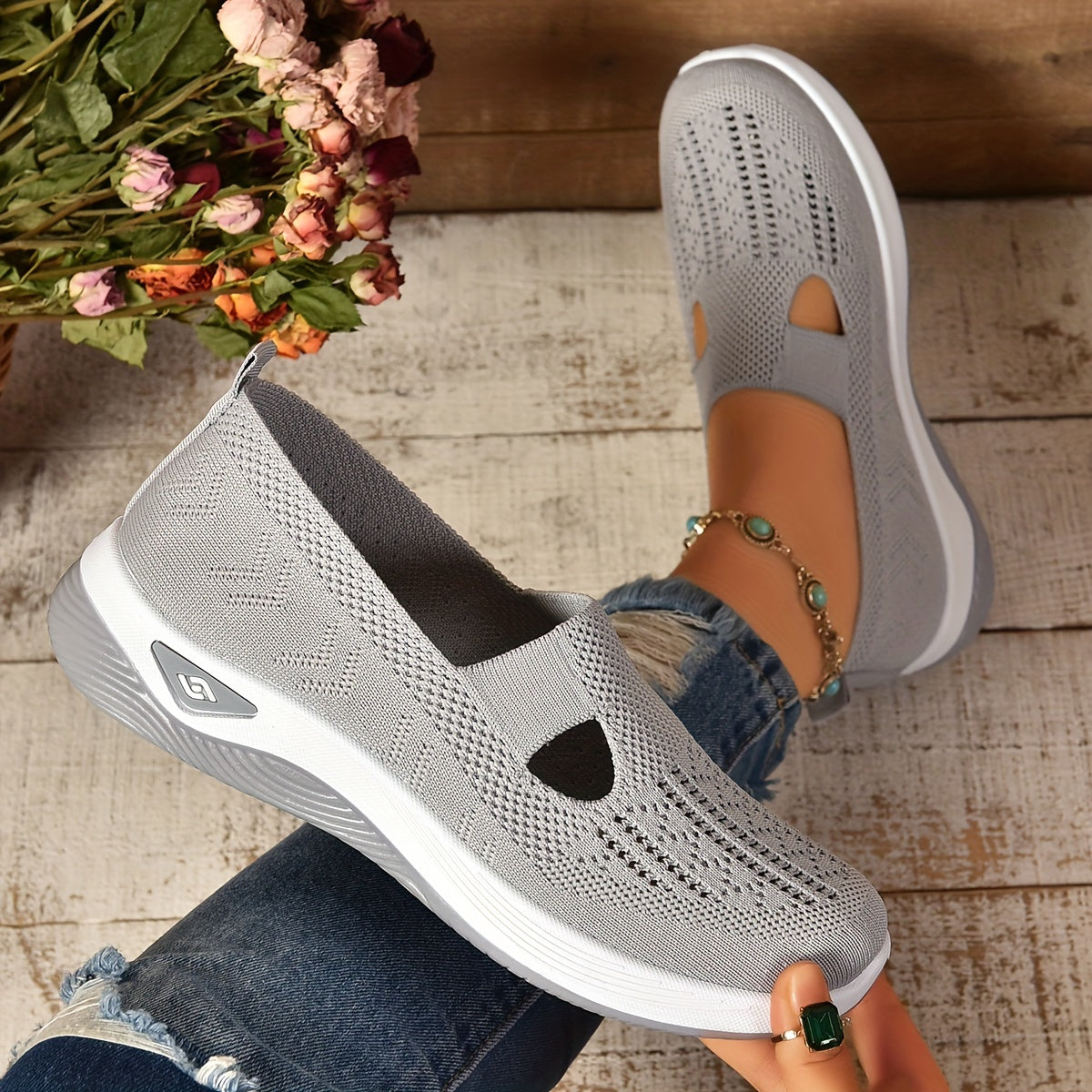 Orthopaedic everyday slip-on comfort shoes for women | Carry -10