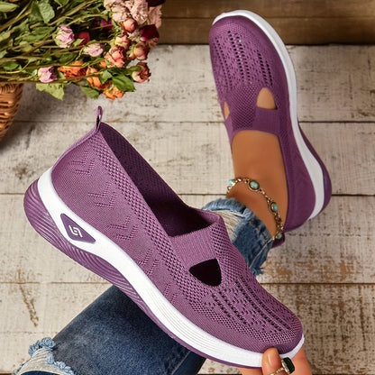 Orthopaedic slip-on summer comfort shoes for women | Carry -9