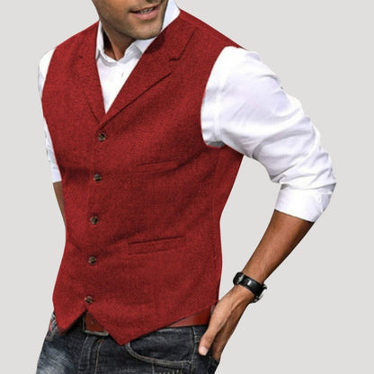 Refined classic longline winter coat for men -10
