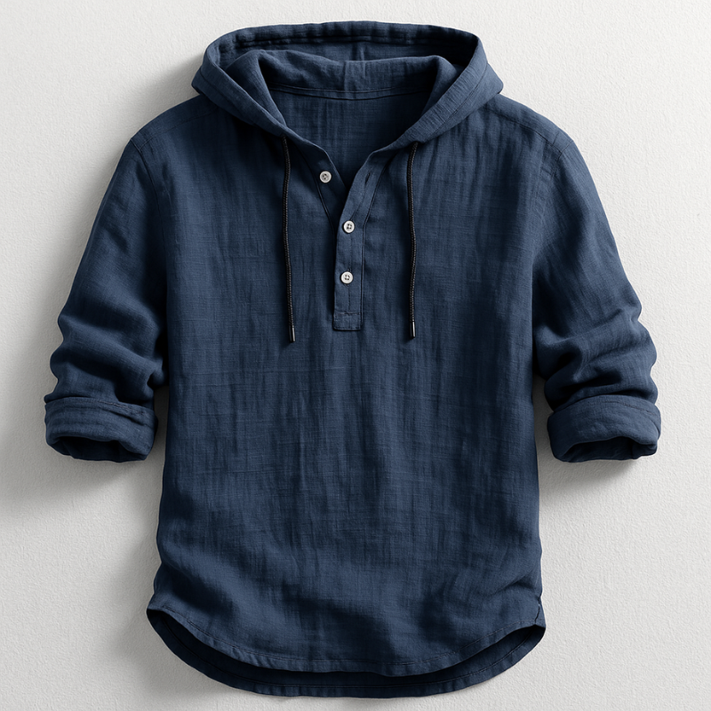 Lightweight Hooded Shirt Classic For Men | Caelum