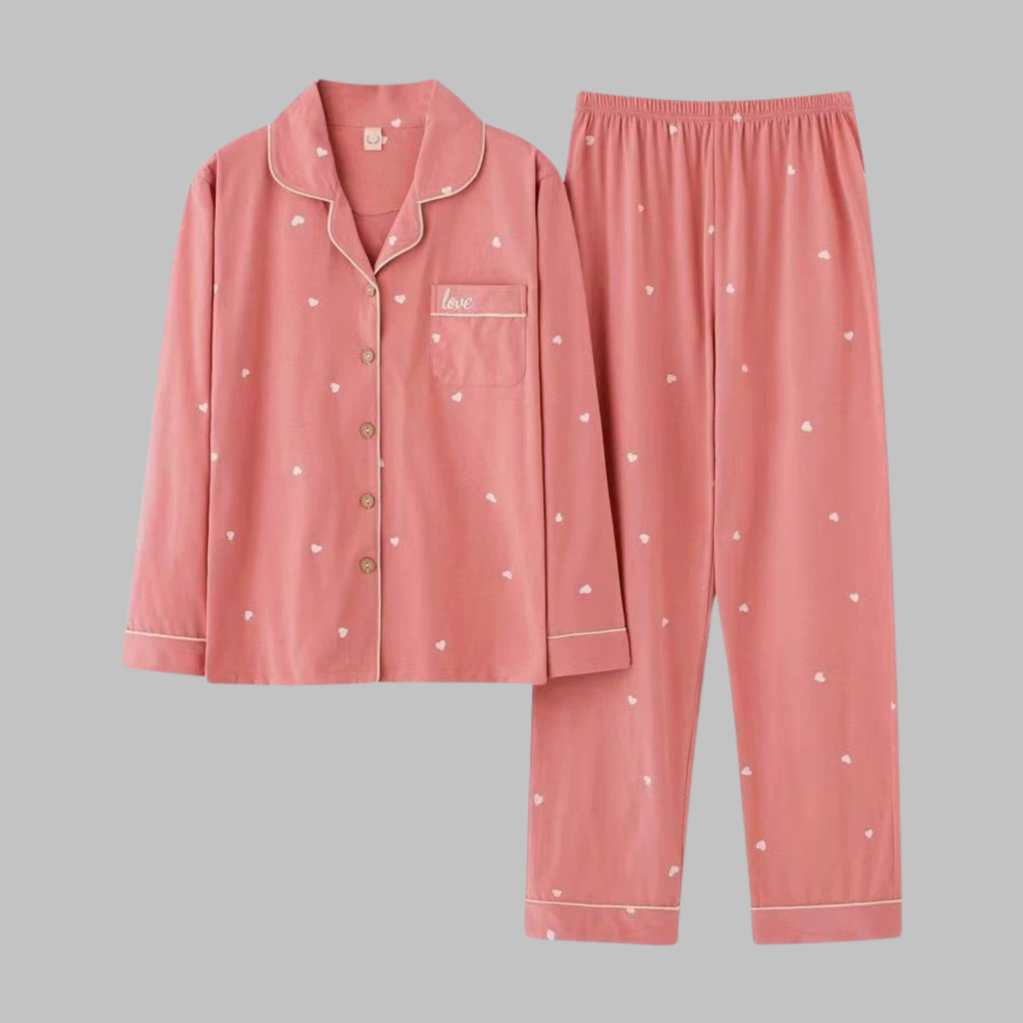 Cozy Long Sleeve Top And Trousers Lounge Set Stylish For Women | Serelune