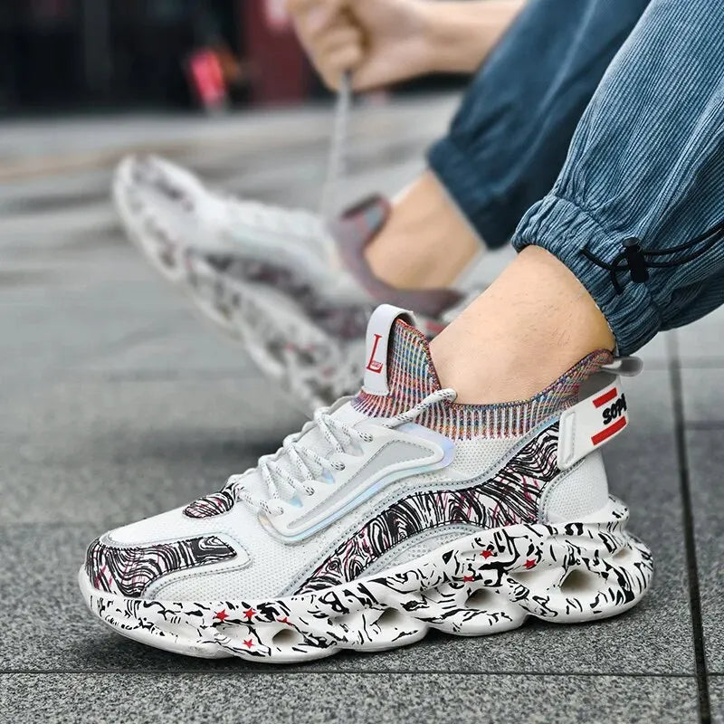 Bold street-style casual trainers for men | Rebel - 11