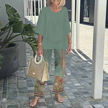 Classic matching co-ord set for women | Genevieve -5