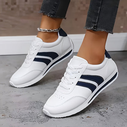 Supportive Lace Up Sneakers Modern For Women | Arlisse