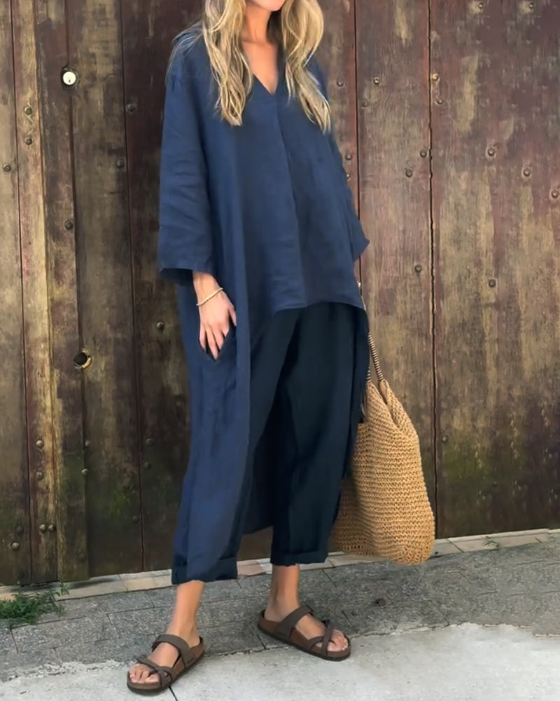 Stylish comfortable everyday casual co-ord set for women | Olivia -2