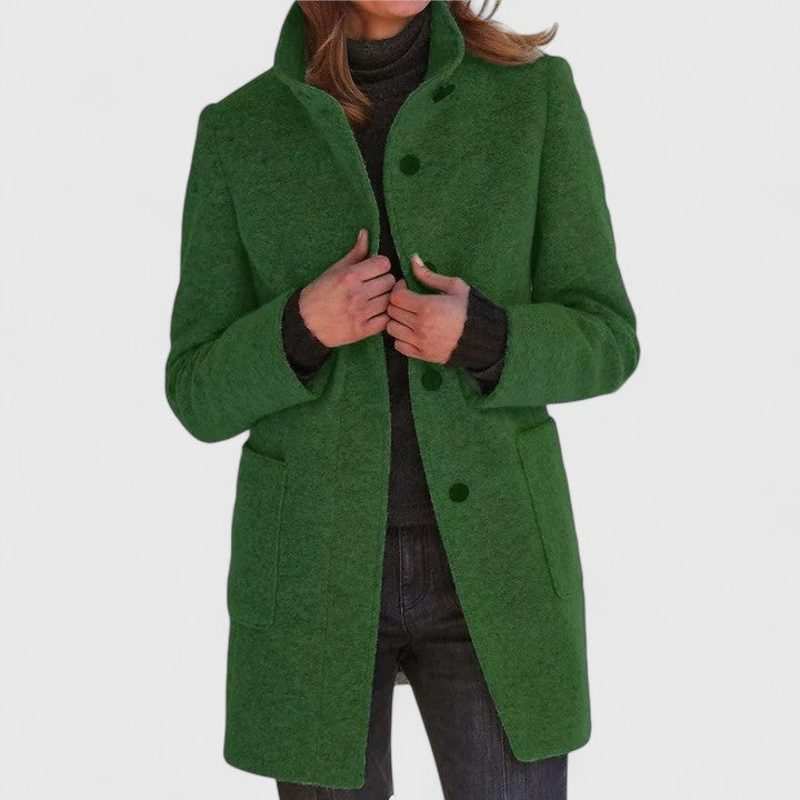 Classic Mid Length Coat Stylish For Women | Ardelia