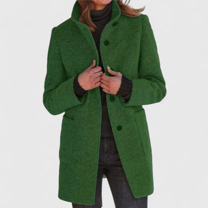 Classic Mid Length Coat Stylish For Women | Ardelia