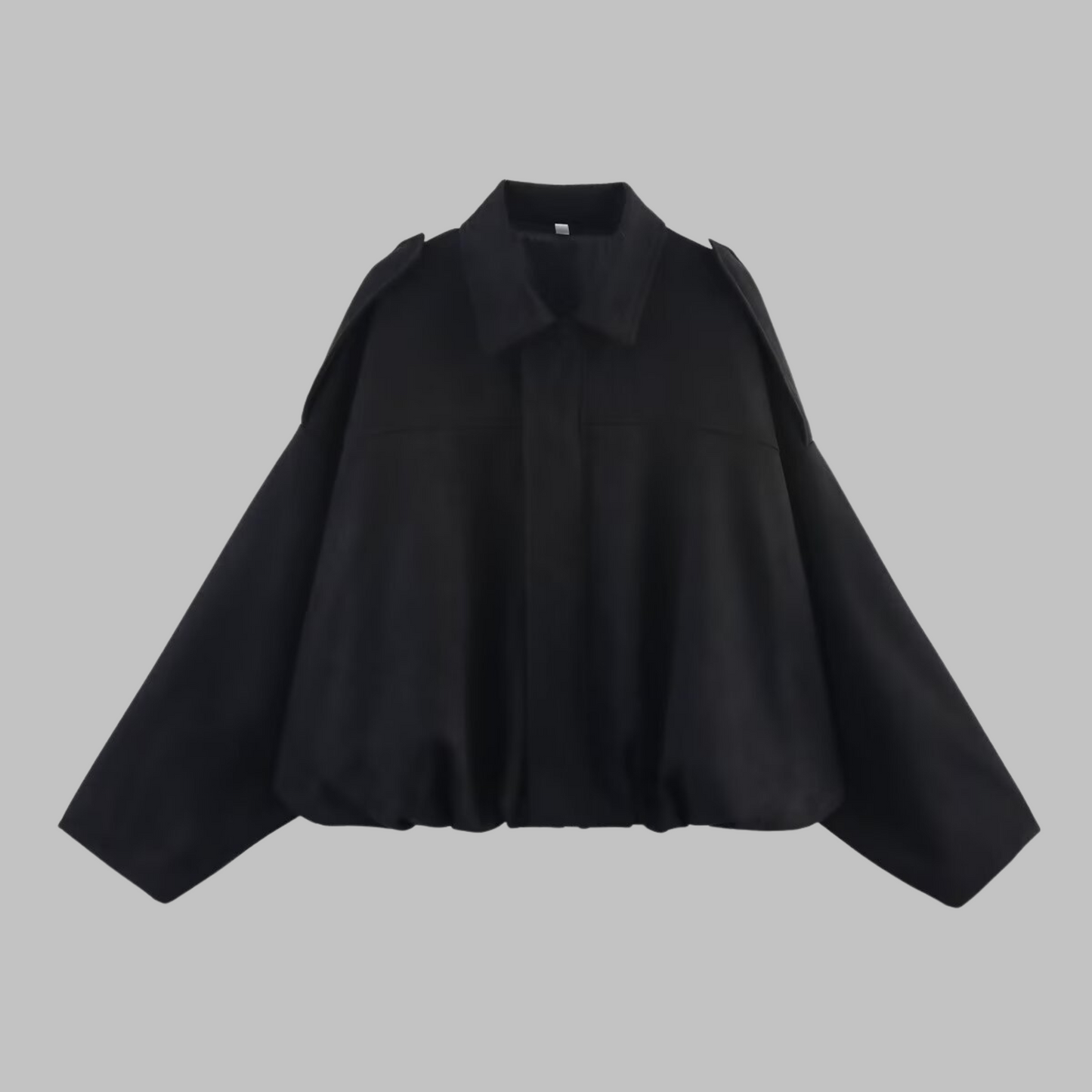 Loose Fit Military Style Jacket Stylish For Women | Calystrine