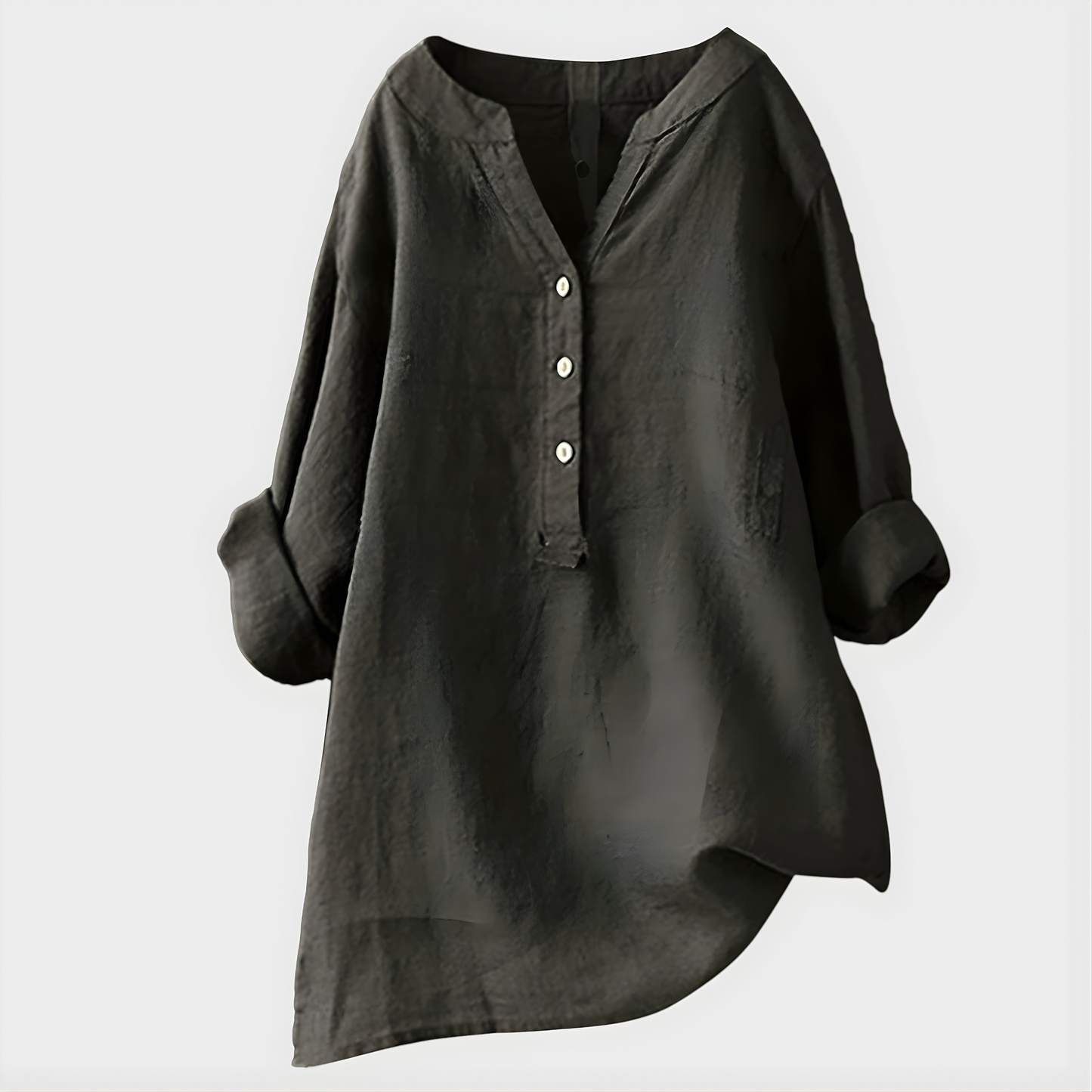 Elegant V-neck everyday blouse for women | Veronique -7
