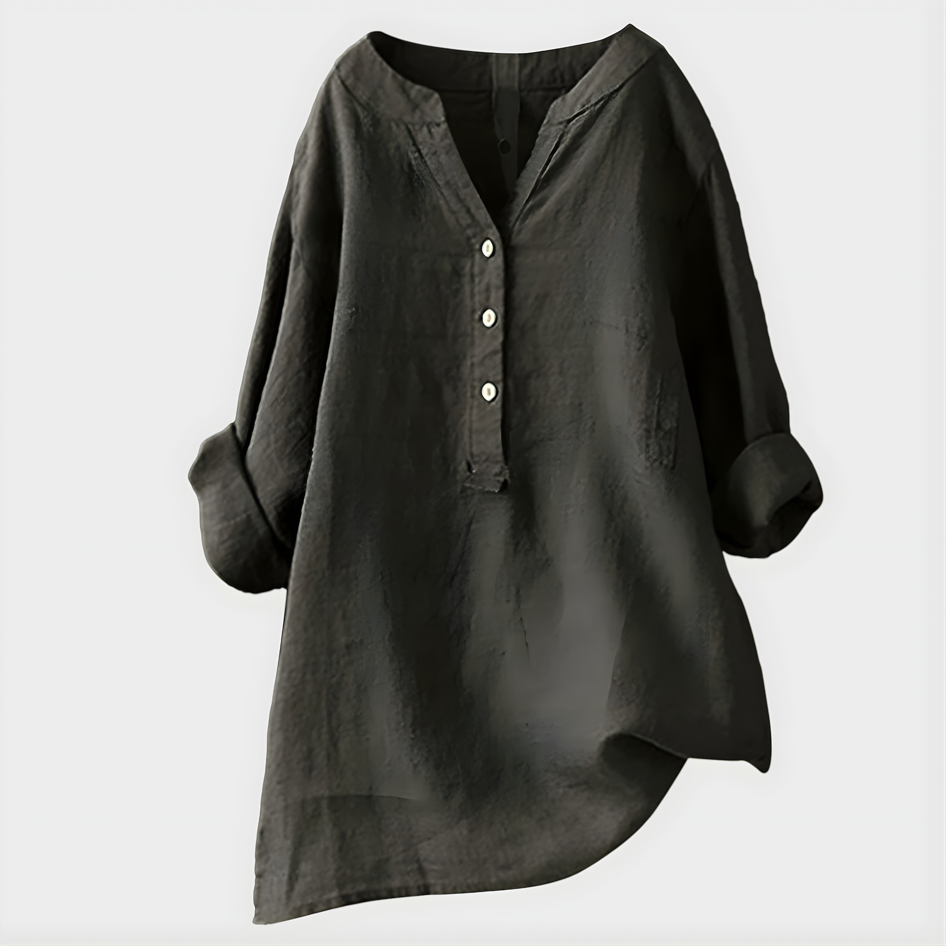 Elegant V-neck everyday blouse for women | Veronique -7
