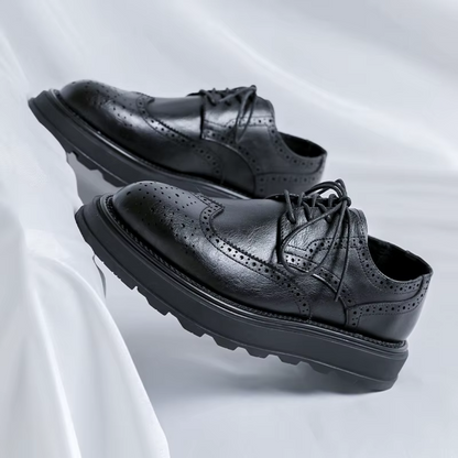Classic smart brogue Derby shoes for men | West -6