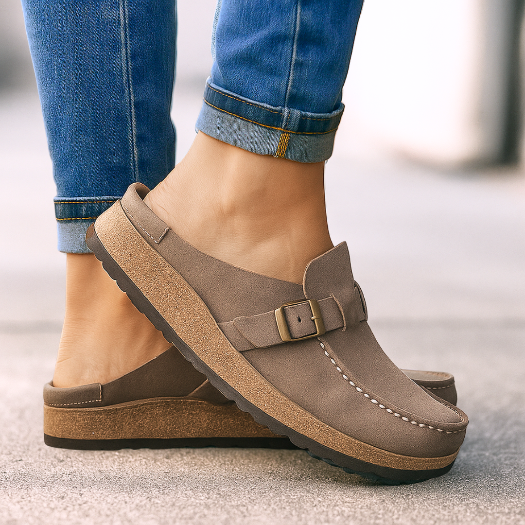 Elegant orthopaedic wedge sandals for women | Brisa -2