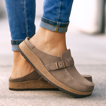 Elegant orthopaedic wedge sandals for women | Brisa -2
