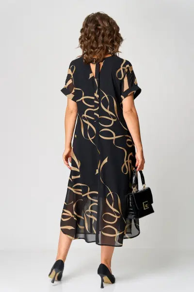 Cosy elegant everyday casual dress for women | Pauline -2