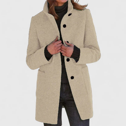 Classic Mid Length Coat Stylish For Women | Ardelia