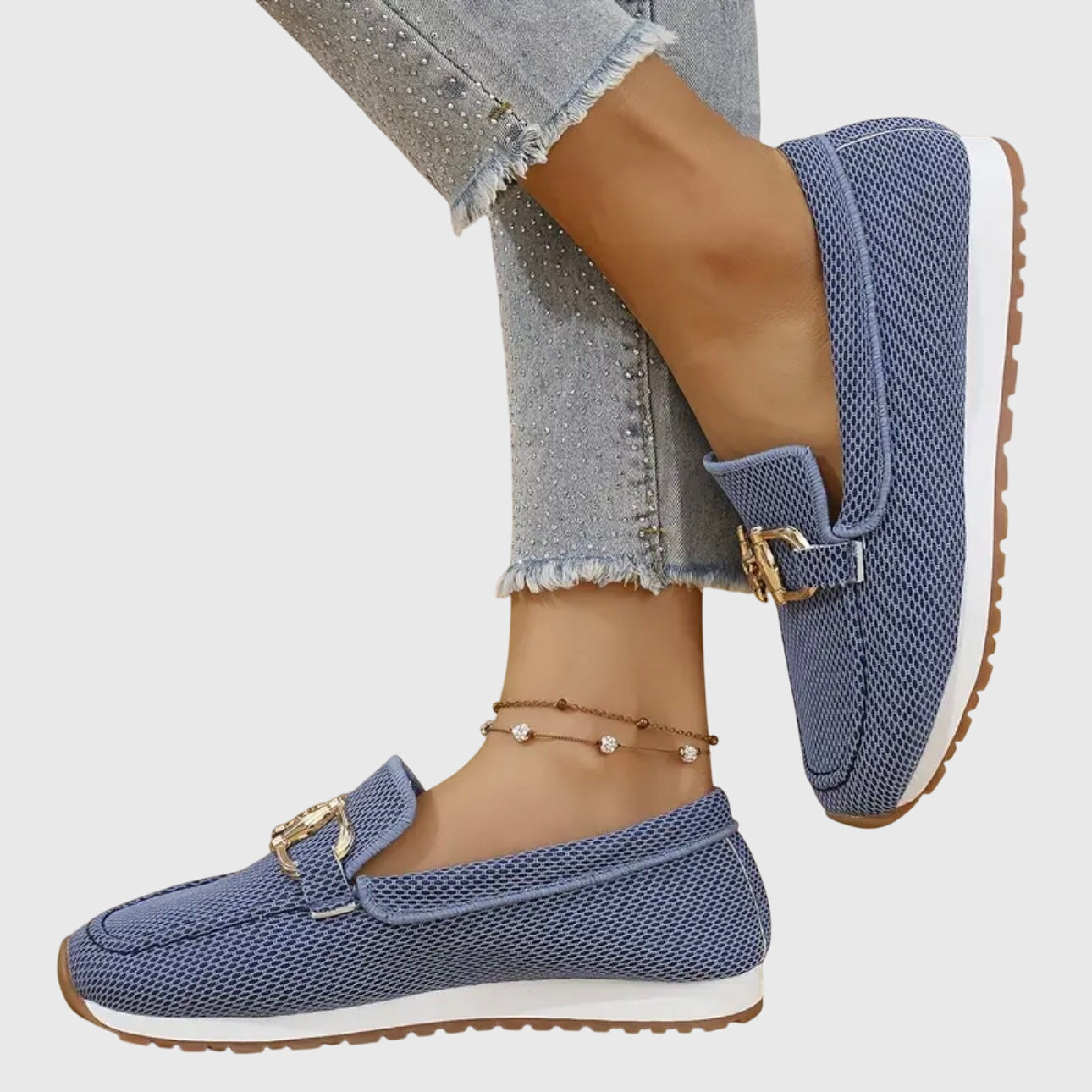 Classic orthopedic everyday loafer trainers for women | Selene -8