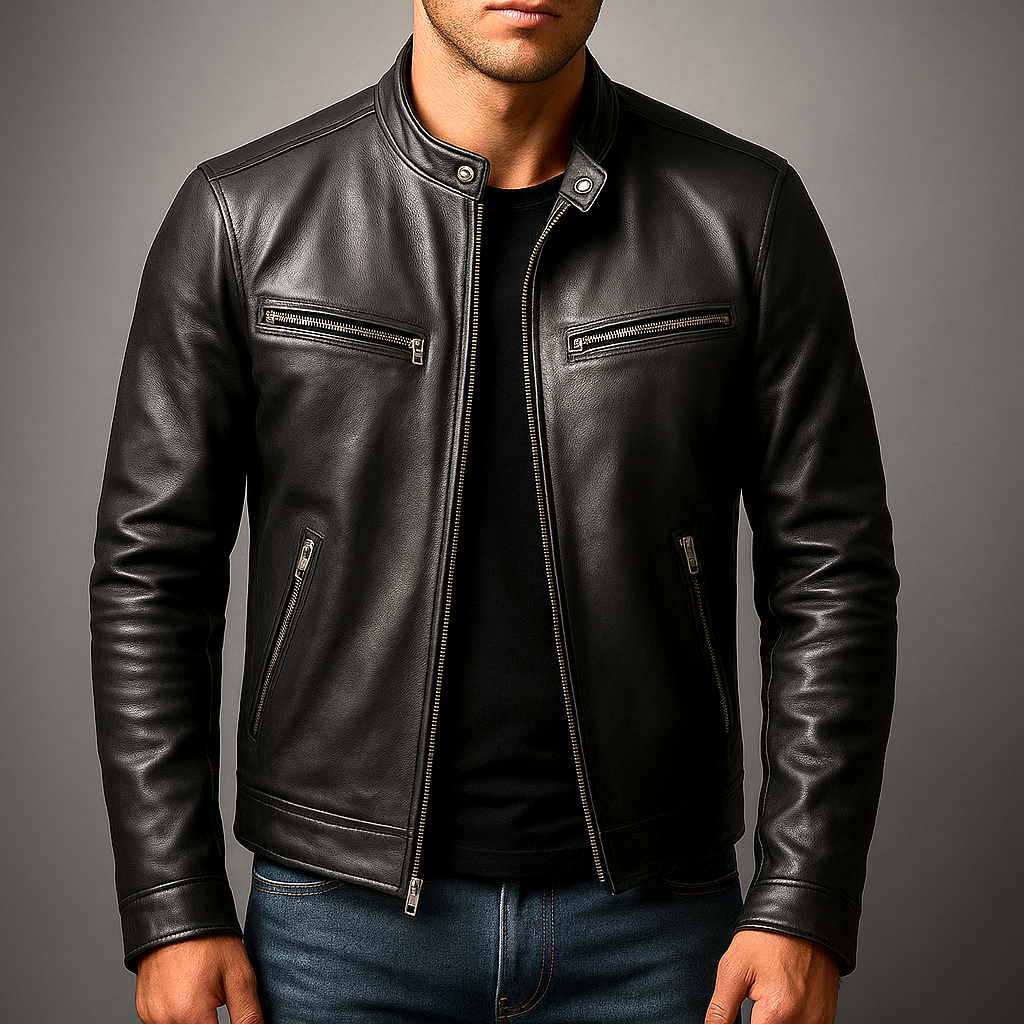 Vintage Style Zip-Up Jacket Stylish For Men | Camden