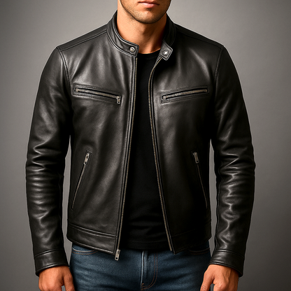 Vintage Style Zip-Up Jacket Stylish For Men | Camden
