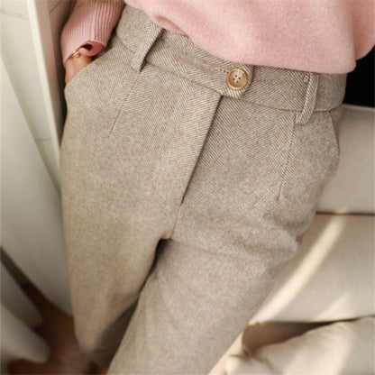 Smart slim-fit heritage chino trousers for men -3