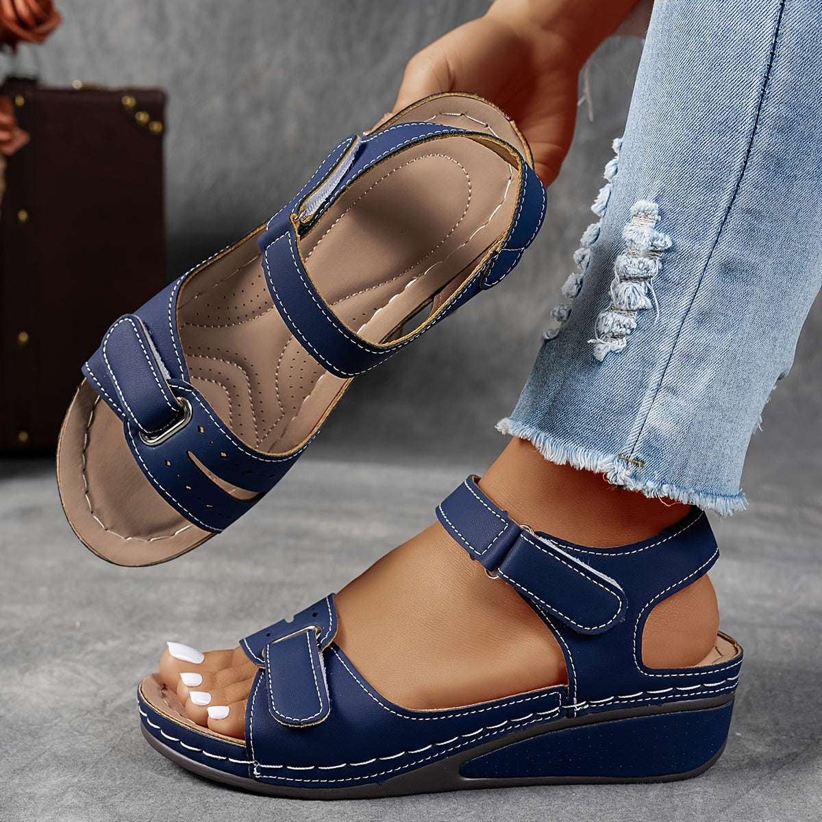 Orthopedic flex support casual sandals for women | Ariy -7