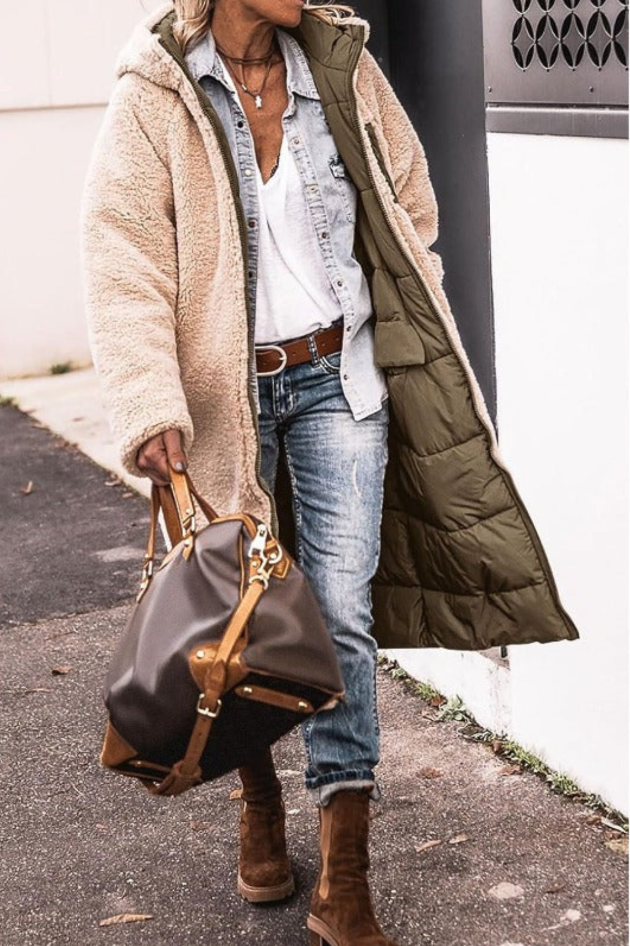 Elegant Reversible Long Coat Stylish For Women | Elvie