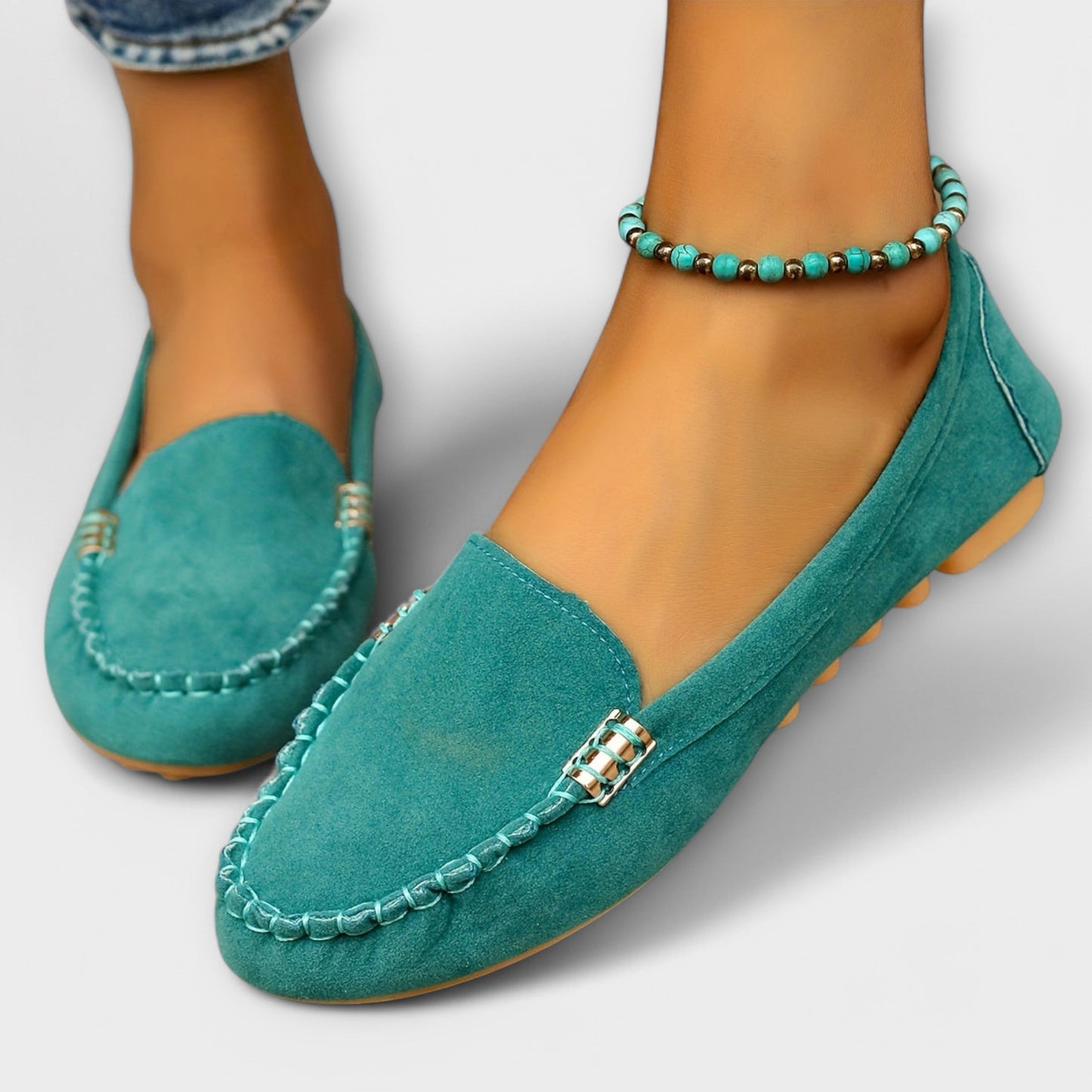 Elegant comfort slip-on moccasin for women | Bianca -2