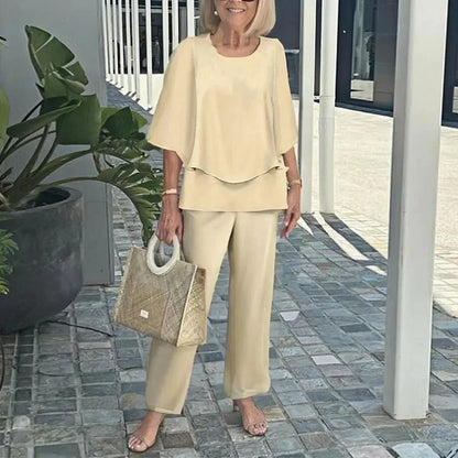 Classic matching co-ord set for women | Genevieve -9